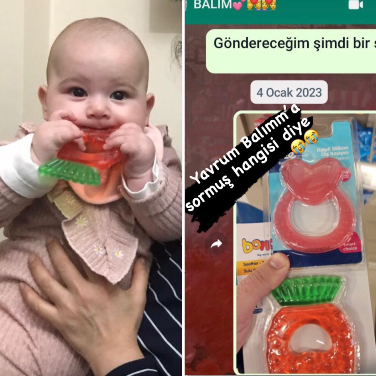 nurgul22's tweet photo. Ben oğlumu çeşitli talihsizliklerle büyütmek zorunda kaldım,bu sebeple hep bir kalbim onda atardı.Daha ben çocuktum “bu çocuk nasıl büyüyecek “ derken oğlum büyüdü hem de ne büyüme 186 boyunda yaşından çok olgun bir adam oldu. Öyle neşeli ,öyle babacan tanısaydınız tam da böyle tarif ederdiniz. Derken torunum doğdu,oğlum Asude’ye nasıl titizleniyor ,nasıl heyecanlı;herşeyin en iyisini yapmaya çalışıyordu torunum için.
  Gelinim diş kaşıyıcı siparişi vermiş, iki diş kaşıyıcısından hangisini alayım diye fotoğraf göndermiş sonra da dayanamayıp ikisini de almış. İşte bu diş kaşıyıcılarından birini ben enkazda buldum. Benim torunumun süt dişleri bile çıkmamıştı enkazda kaldığında. Herşeyimizi aldınız bizden, herseyimizi .. Bari cezanızı çektiğinizi göreyim dünya gözüyle.