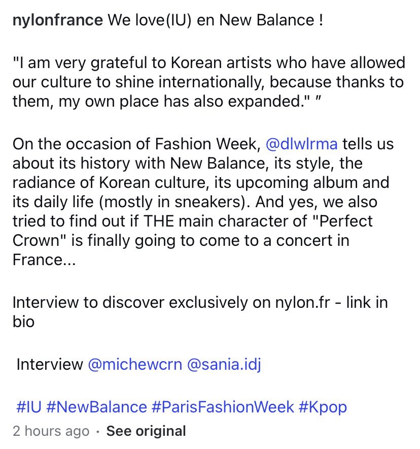 jieunxee's tweet photo. and nylon france also did mention perfect crown on their caption btw 🙂‍↔️ https://t.co/Urj94CU4Nf