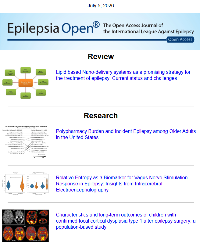 EpilepsiaOpen's tweet photo. New in Epilepsia Open – July 5, 2026
https://t.co/xdpNWEeyT4
Subscribe - https://t.co/yNKAXH7R9G
#epilepsy #epilepsiaopen #ILAE #EpilepsyResearch #NewInEpilepsy #JustPublished #LatestResearch https://t.co/N0XPhAT3wB