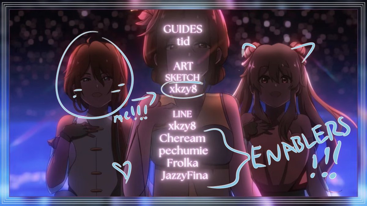 xkzy8_'s tweet photo. I got to lead the art team for our cover of Mermaid Festa !!  this was WILD I'm so grateful to Bee For You for letting me go crazy, our art and animation team really pulled through >o<

PLS check everyone out!! the music team did incredible too !!!!

https://t.co/yIJ0fcaylw https://t.co/LiSEFdmWCZ