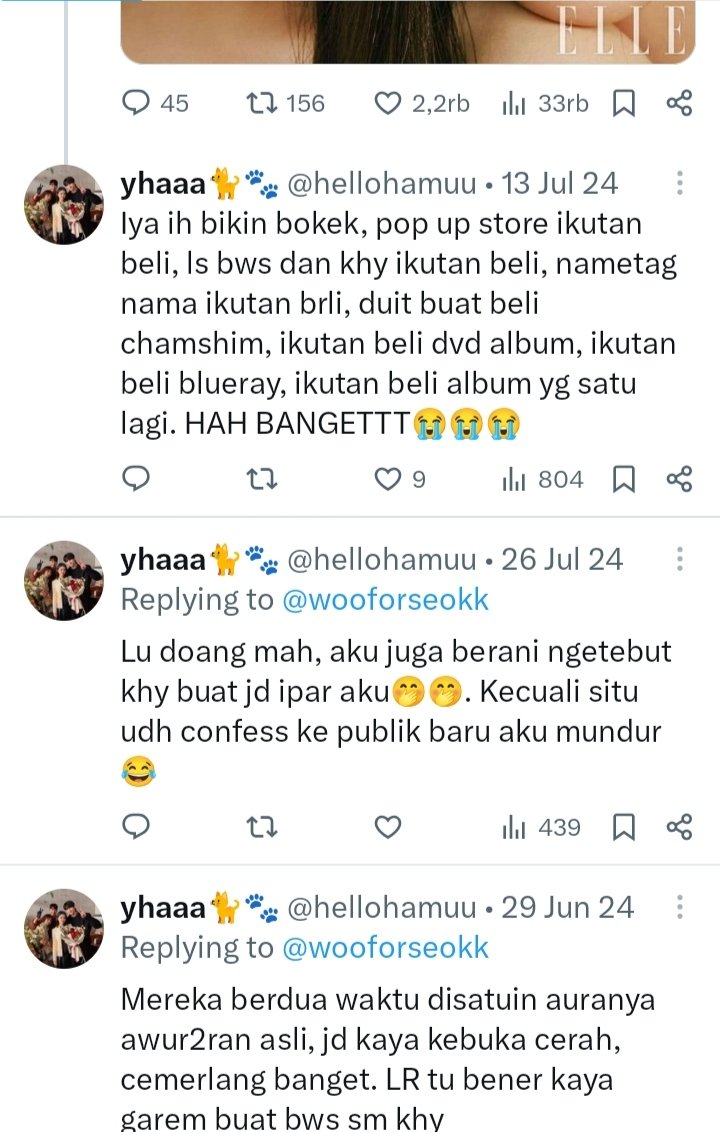 cremechry's tweet photo. @hellohamuu @harusbahagiayuk Ciyehh mual, kita juga mual liat ketikanmu nih soalnya munafiknya kecium banget😭🙏🏻 https://t.co/bQa4A11tZc