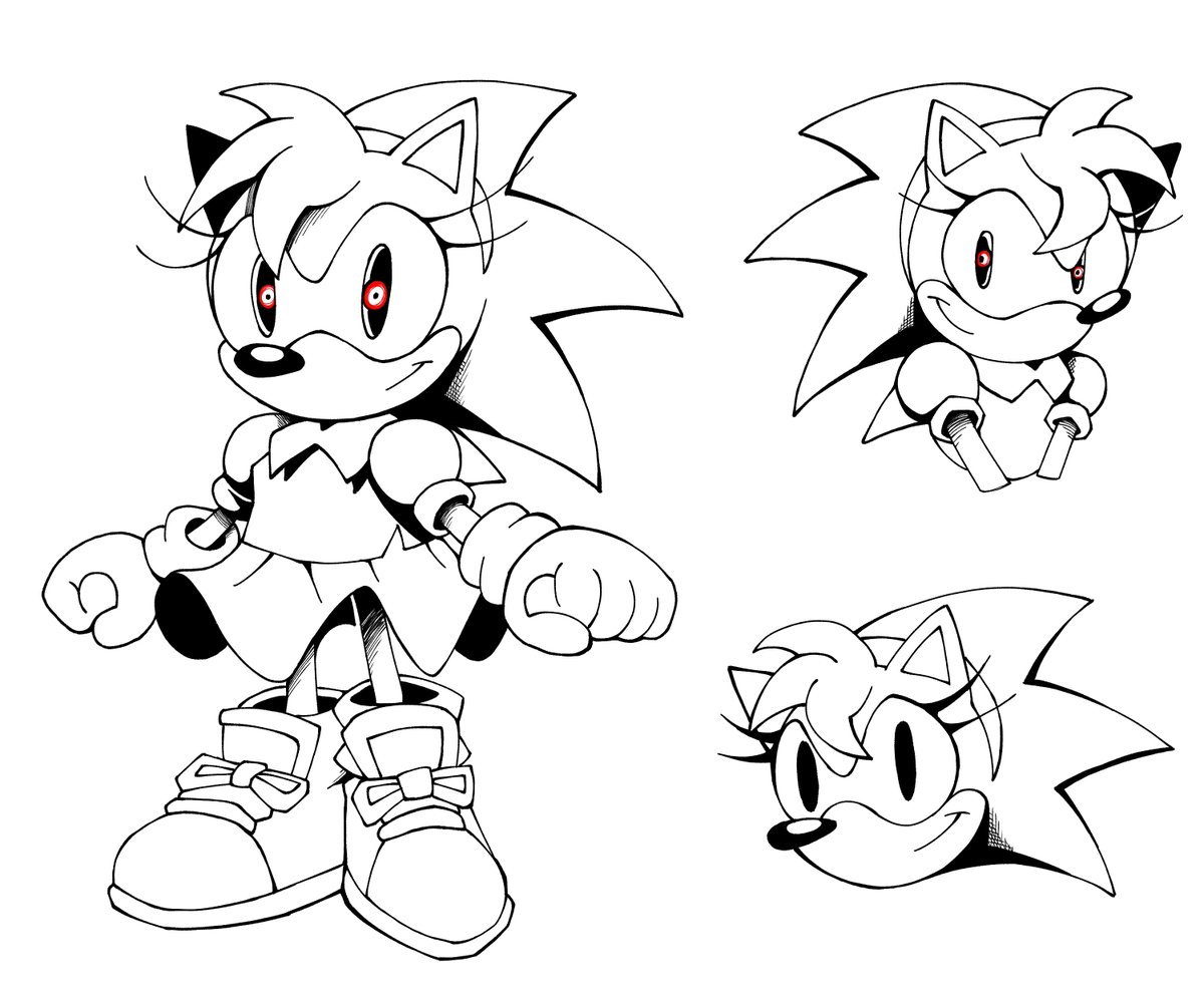 Agers_Advance's tweet photo. Mrs Sega with Amy vessel 

#Shewhovisits #Sonicexe https://t.co/otsuOAc3N7