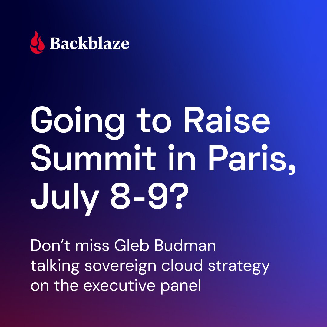 backblaze tweet picture