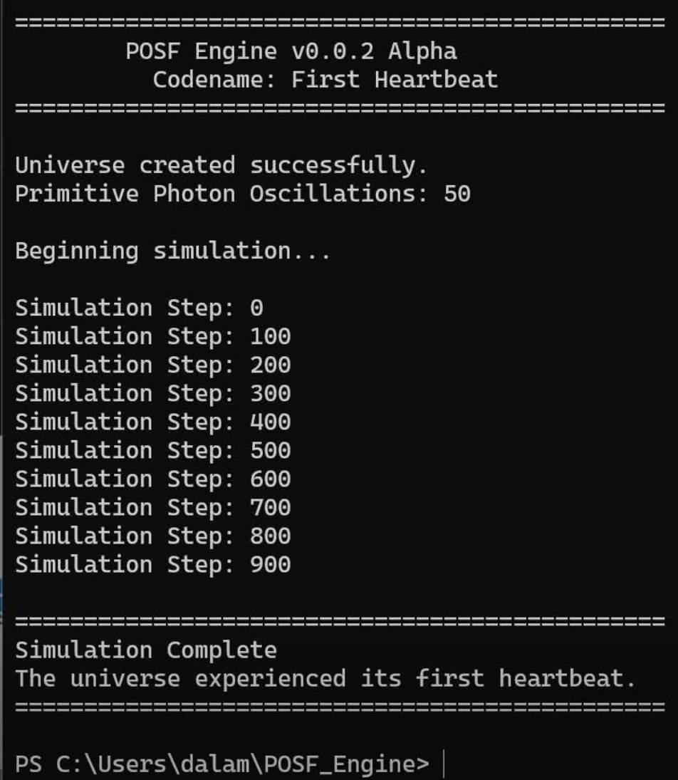 OrianVanguard's tweet photo. Some people build apps.
Some people build cars.
Some people build guns.

I decided to build a universe using LLF logic.

POSF Engine v0.0.2 — First Heartbeat.

The journey begins. https://t.co/oi12DIlp5v