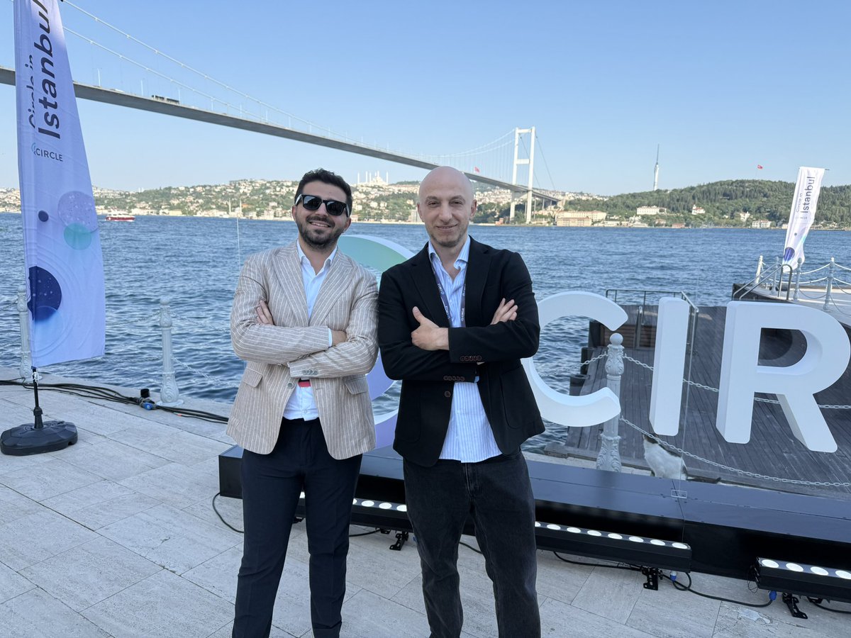 AliYukse1's tweet photo. Welcome to Türkiye, @circle! 🇹🇷

Great to hear @jerallaire share Circle’s vision for Turkey and the global market.

It was also amazing to reconnect with so many friends from my crypto journey after such a long time. Fantastic event🤞

@polatgo, @erennerdogan https://t.co/FlOQxR3YRJ
