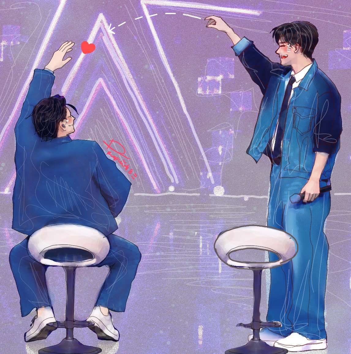 Pumpuiid18's tweet photo. 🦮❤️👋🏻🐈

จากบรีฟ นี่คิดเองว่าแบบนี้5555😂 
THE WALL SONG x BUS
#PEEMWASU #COPPERdechawat 
#ร้องข้ามกำแพงxBUS 🫳🏻🫳🏻✨ https://t.co/19dJNfO1hL