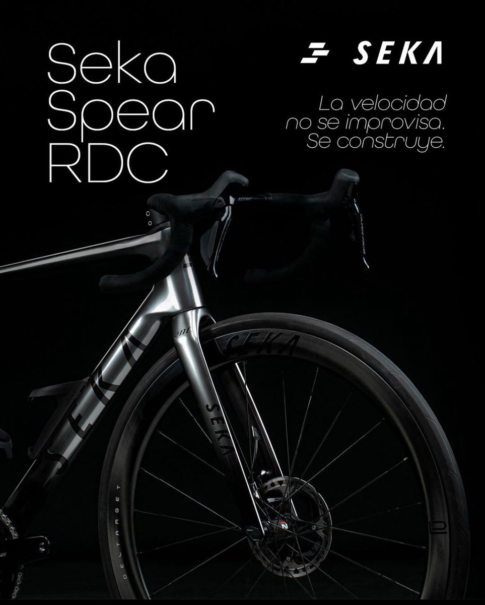 PBosquesOficial's tweet photo. Diseñado para quienes buscan ir más rápido en cada salida.
El SEKA SPEAR RDC combina un cuadro ultraligero, aerodinámica optimizada y una rigidez excepcional para responder en cada sprint, subida y descenso.
#RoadBike #CiclismoDeRuta #pabellonbosques https://t.co/sSQLW2bWN4