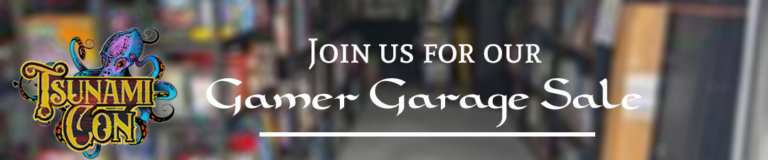 RPGtsunami's tweet photo. NEW at #TsunamiCon2026!

Introducing the Gamer Garage Sale—your chance to buy and sell pre-owned board games, RPG books, miniatures, puzzles, dice, and more!

Clear your shelves. Find hidden treasures. You never know what you'll discover!

https://t.co/nqomMlXePA https://t.co/1BNrWJFtV6