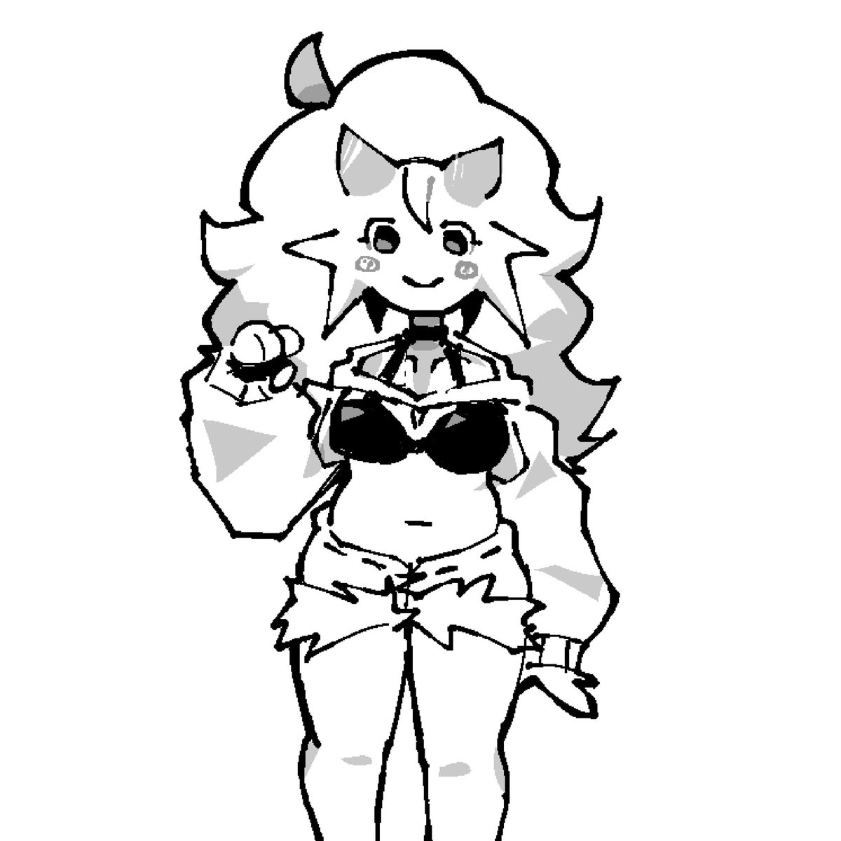 DOORKNOB_18's tweet photo. @nokosprite okay my drawings a lil boring but whatever, love the character very fun to draw :D https://t.co/hEBZ3v9HJb