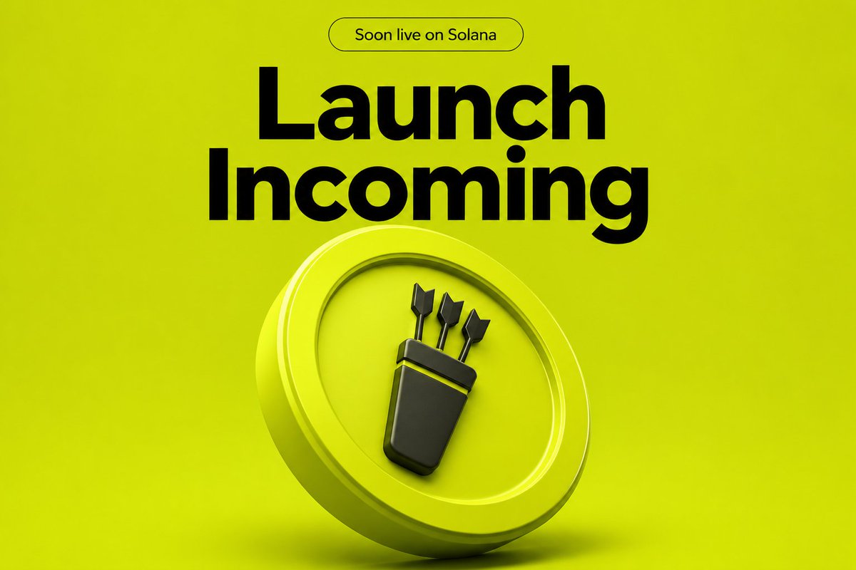 QuiverHood_'s tweet photo. Launch incoming.

Quiver is already live. The markets terminal for Robinhood Chain, shipped before the token.

$QUIVER launches on @solana soon. The product came first. The token trades where the liquidity is.

Follow @QuiverHood_ for the CA. https://t.co/2Mv0sK41Av