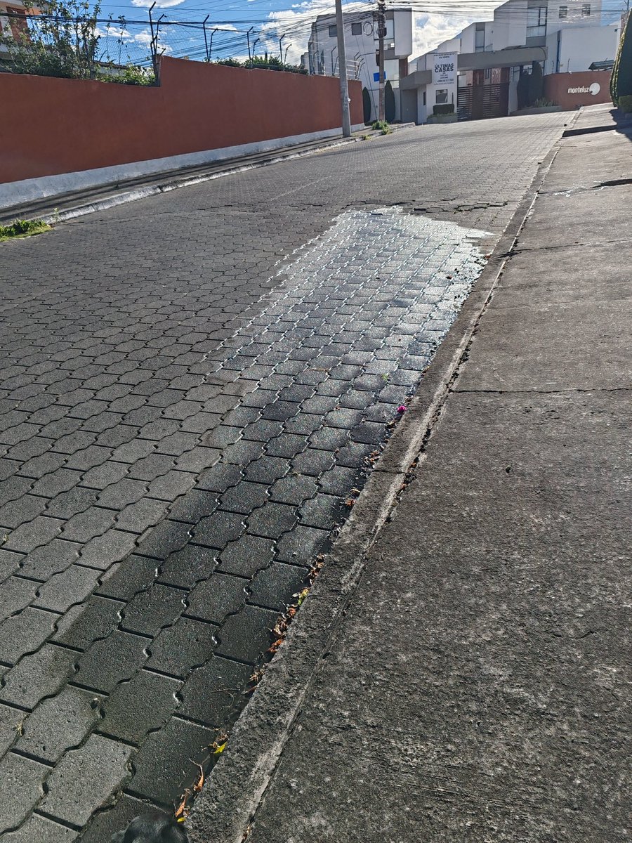 dfvj544's tweet photo. @aguadequito por favor su ayuda reparando dos fugas de agua en la calle Alfredo Carpio Flores y Benjamín Carrión, sector La Armenia. https://t.co/b4tjZuU8nC