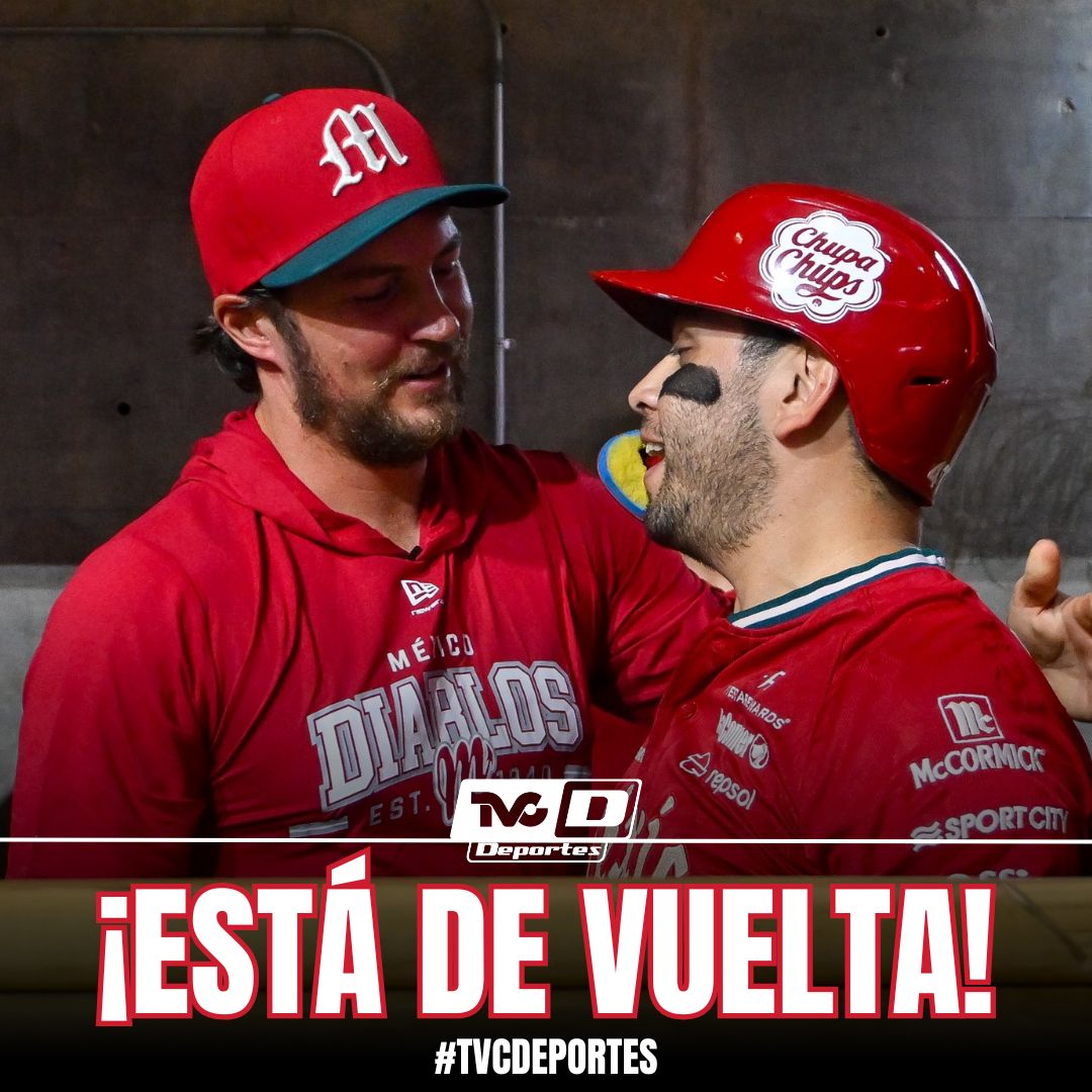 TVCDeportes's tweet photo. Trevor Bauer volvió a los Diablos Rojos del México tras su paso por la liga de Japón y su reciente participación con los Long Island Ducks en Estados Unidos.

El club confirmó su reincorporación oficial a partir del 3 de julio para la segunda mitad de la temporada y la búsqueda del tricampeonato.