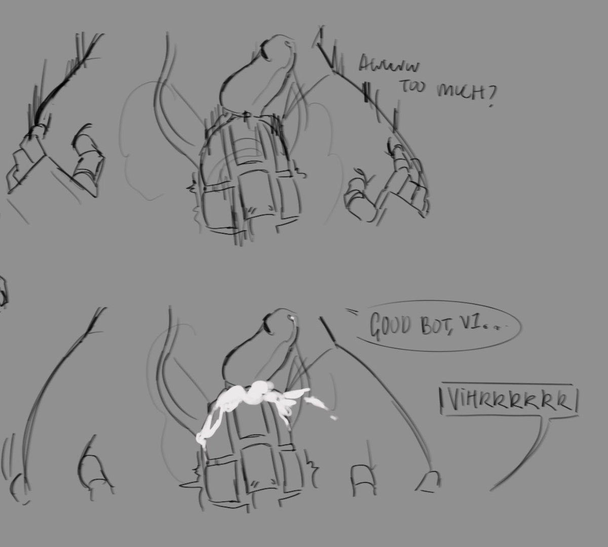 UssyDemonic's tweet photo. gabv1el sensitivity play… and v1’s massive cock amirite https://t.co/KgYihy9vkW