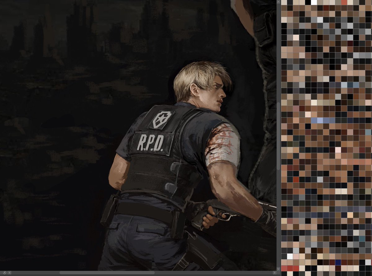 Anatheria's tweet photo. wip

#LeonKennedy #ResidentEvil #RE2 https://t.co/SlBSymxiOw