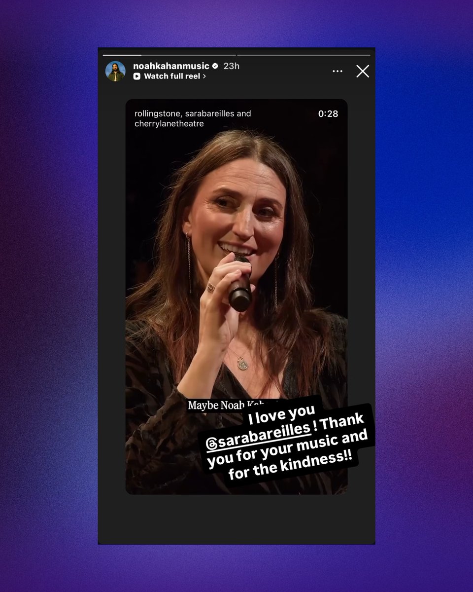 PopBase's tweet photo. Sara Bareilles and Noah Kahan praise each other’s music after Sara named ‘The Great Divide’ her favorite album recorded at Aaron Dessner's Long Pond Studios. https://t.co/HM9Xn3UZ4J