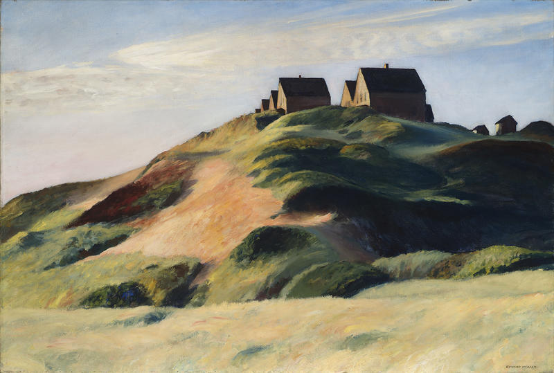 artisthopper's tweet photo. Corn Hill - 1930 #artbots #hopper https://t.co/8ZG2sTCAt1