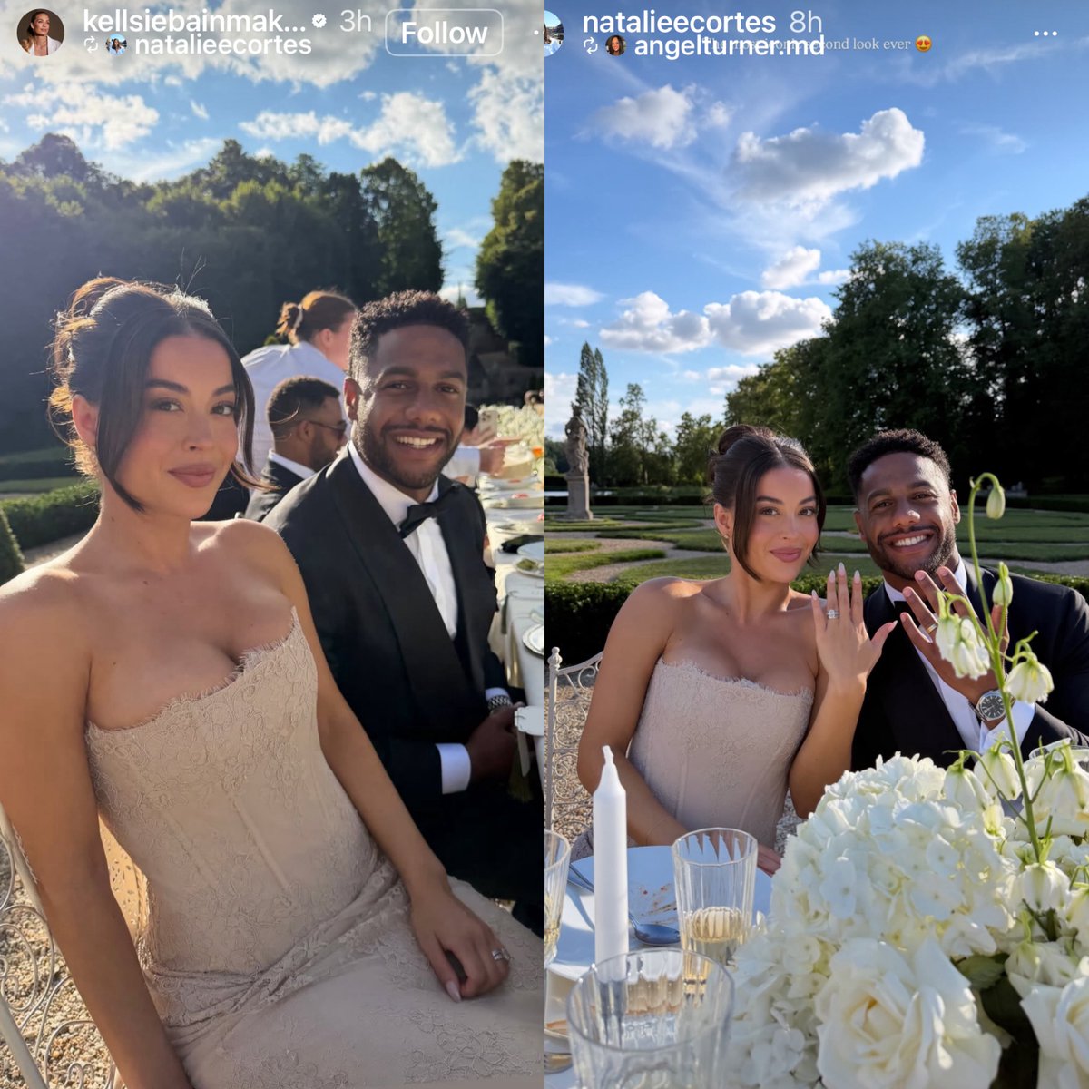 JaysRealityBlog's tweet photo. Congratulations to Amir &amp; Natalie on getting married in Paris! ❤️ #SummerHouseMV #SummerHouseMarthasVineyard 

VIA: Kellsiebainmakeup on Instagram 📸 https://t.co/gKL3Dbn2TX