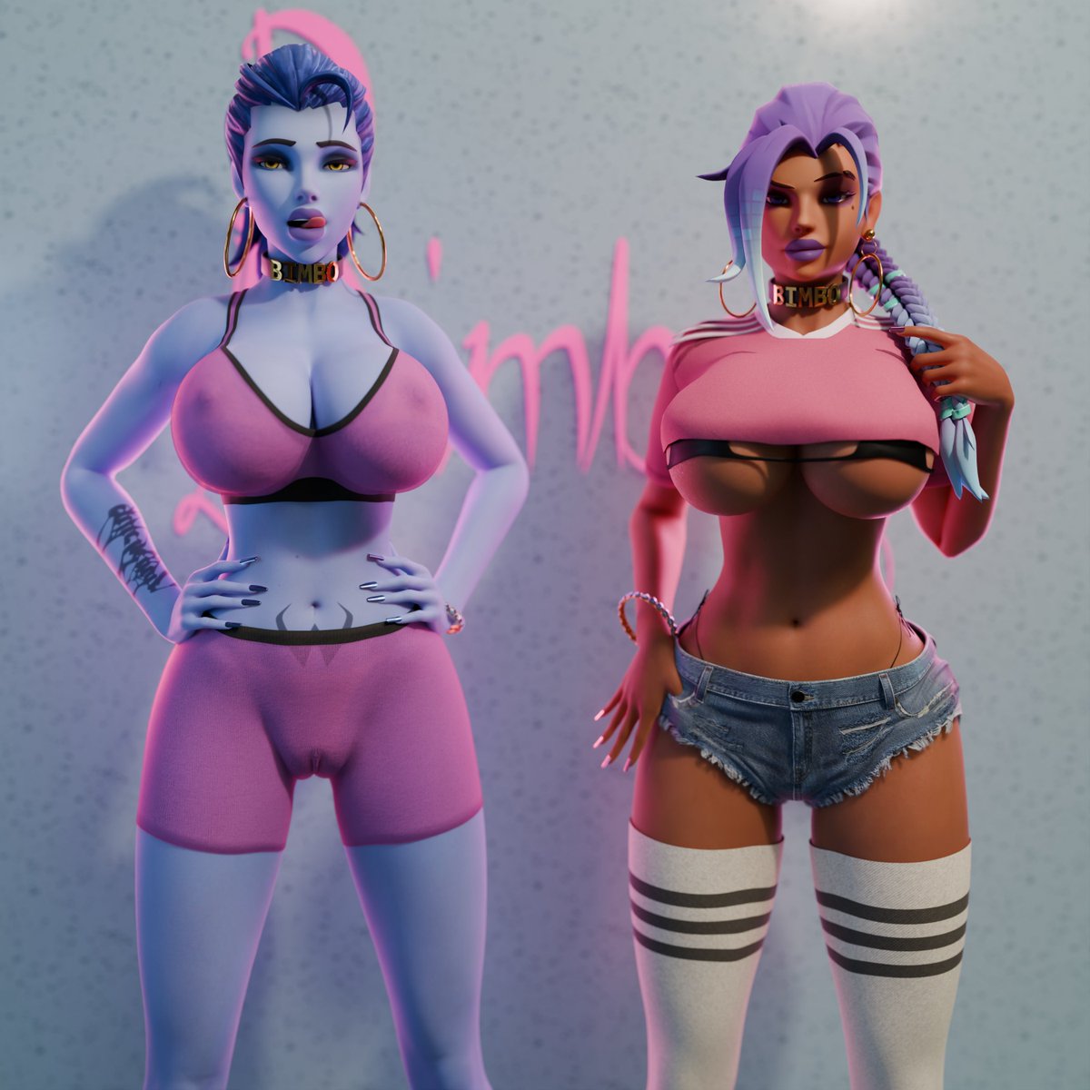 Boxer3D's tweet photo. 👀bimbofication complete🫣thanks for the comm @HentaiChanGoon 🙏 https://t.co/eGTw7SVFKY