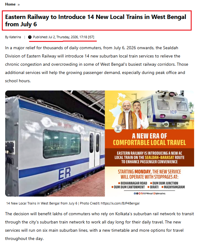 alokawinash's tweet photo. @ForbesganJ_Jn @INDEX_Nawada @KhagariaIndex @ucallmesachin @GayaIndex_ @SitamarhiJila Eastern Railways is doing it.
Western Railways is doing it.

Why not Railway Zone in Bihar doing it? 
Why not bring some pairs of these MEMU trains for intra-state journeys?

@Index_Magadh @teambrandbihar @News18Bihar @GM_ECRly @BJP4Bihar @samrat4bjp https://t.co/BXTIEVIARw