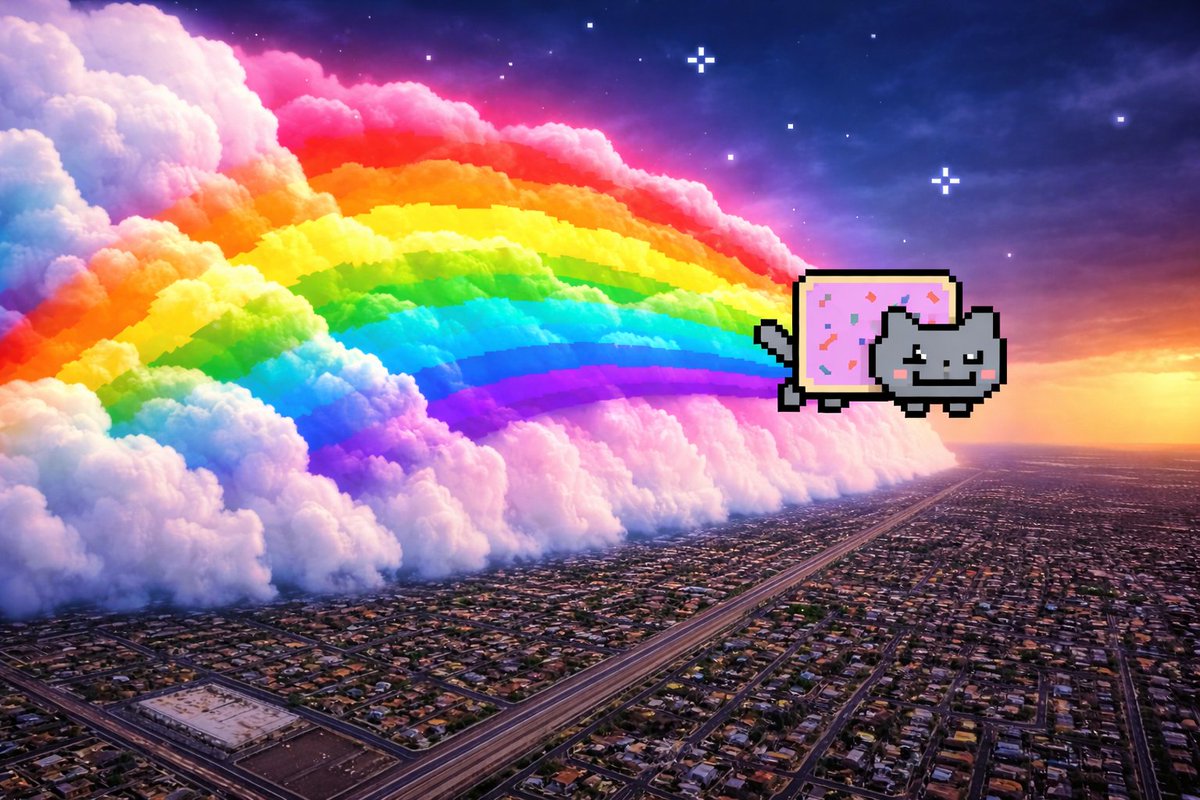 NyanCatOnPump's tweet photo. $NYAN 
Return to OG Memes https://t.co/2lhI8X2hGO