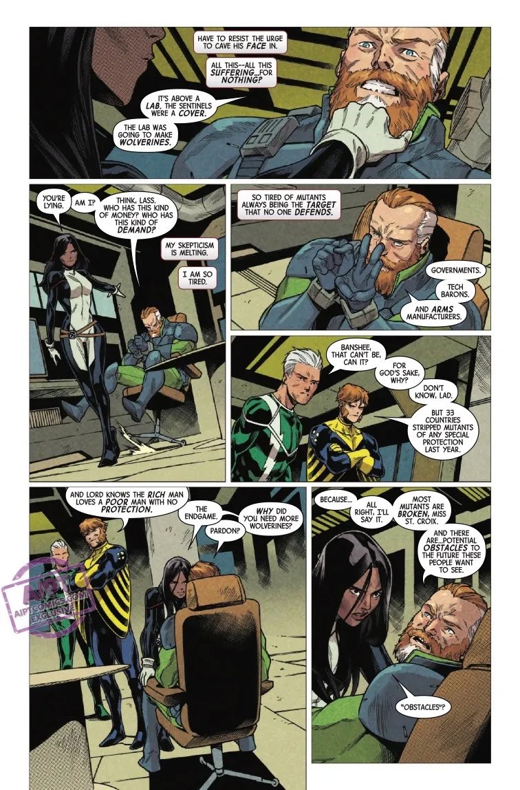 mvrtxin's tweet photo. Uncanny X-Men #31 PREVIEW
#xspoilers https://t.co/VZ9eVQRTSG