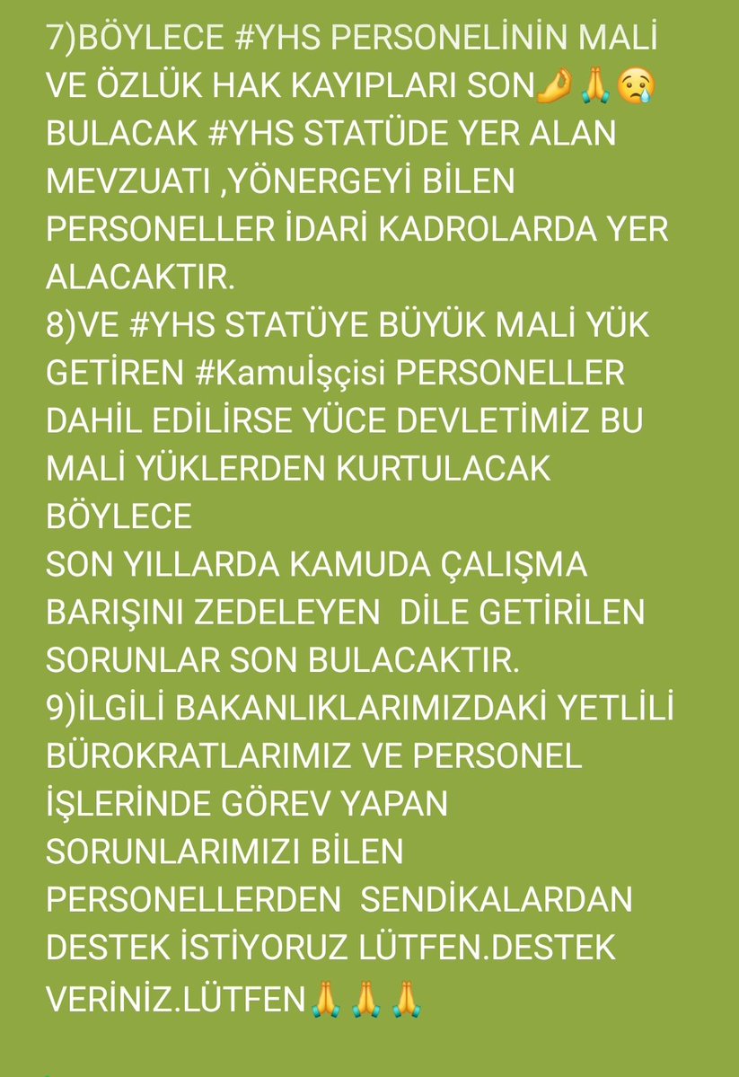 Fetaysabanc2's tweet photo. #YardımcıHizmetlerSınıfı PERSONELİNE 2005/2026 HER SEÇİMDEN ÖNCE SÖZ VERDİNİZ 21 YILDIR SÖZÜNÜZÜ TUTMANIZI BEKLİYORUZ SYN @RTErdogan @dbdevletbahceli @Akparti @MhpTbmmGrubu @OnderKahveci @kamusen @MemurSenKonf @tecsen @umitdemirel5206 @dmssendikasi @osmkya06 @gencsagliksend 👇👇 https://t.co/9B3IH9cbEe