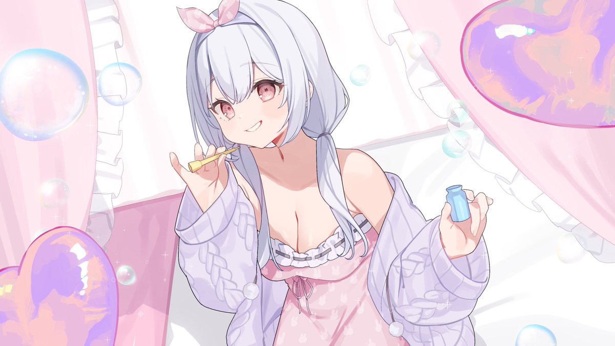 yuimaru_1031's tweet photo. おはよう🐰🫧 https://t.co/bx3h0fJzYh