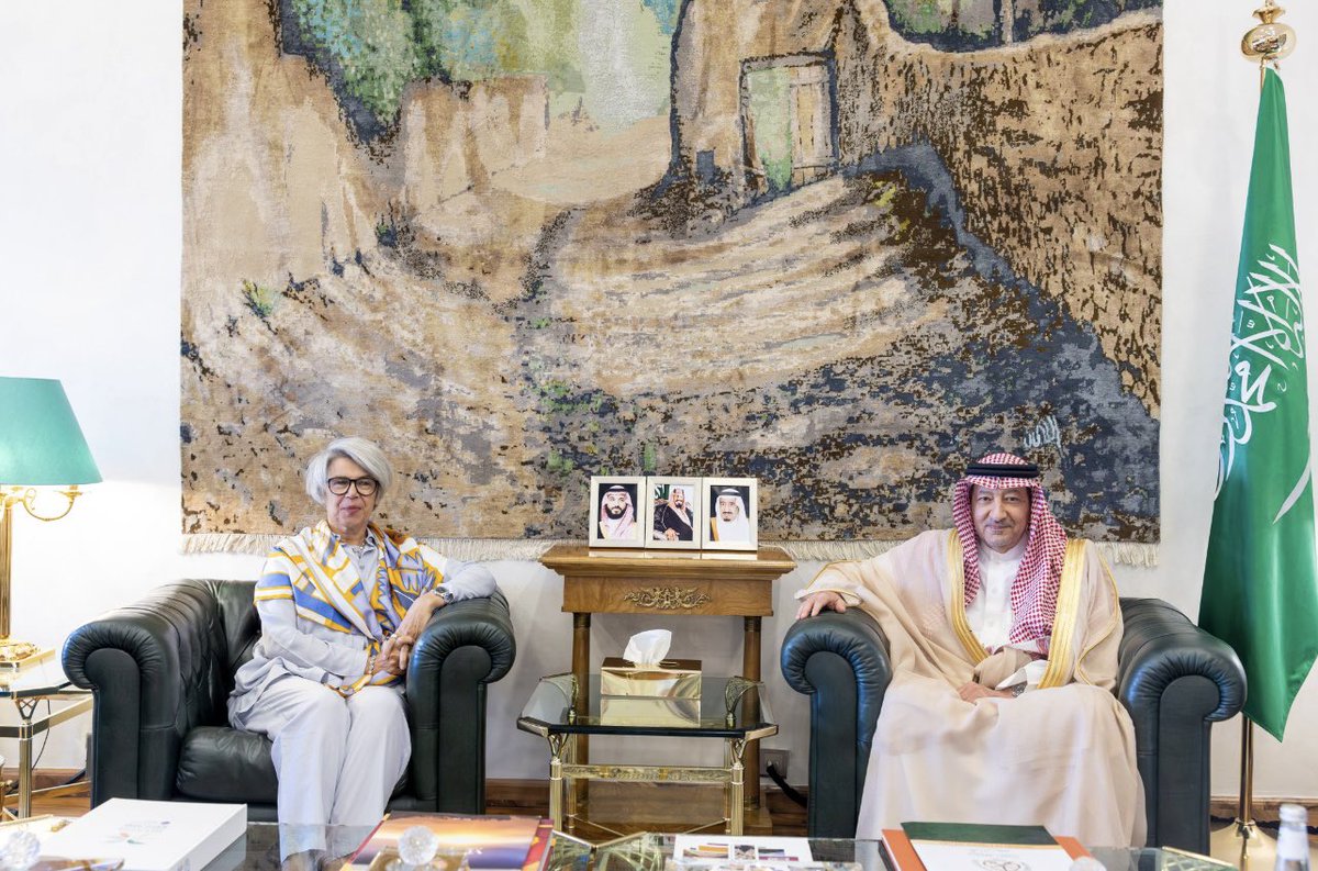 EUAmbGCC's tweet photo. Fruitful visit of EU Special Representative for the Horn of Africa @EUSR_Weber to #Riyadh. Meetings with H.E. Vice Minister of @KSAMOFA @W_Elkhereiji and H.E. Dr @AwwadSAlawwad reaffirmed the importance of #EU 🇪🇺–#KSA 🇸🇦 cooperation on the Horn of Africa and the Red Sea. https://t.co/UdeLz3TlP7