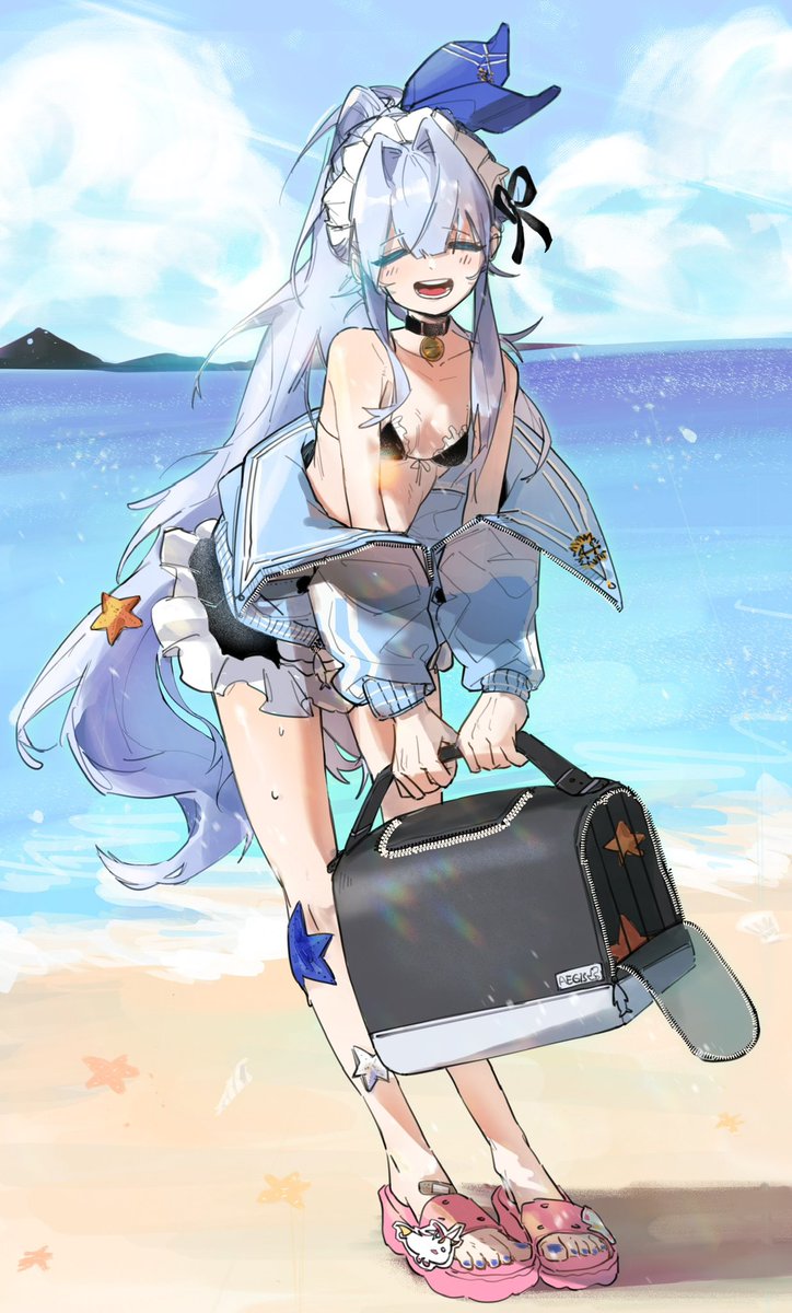 33_Dreamsix's tweet photo. 安克宝宝🥰🌊🌊 https://t.co/7VL5DdQEh0
