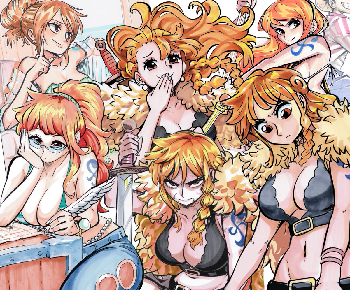 cmetznerdotcom's tweet photo. happy birthday Nami! 🍊🍊🍊 https://t.co/fcD7V0vr26