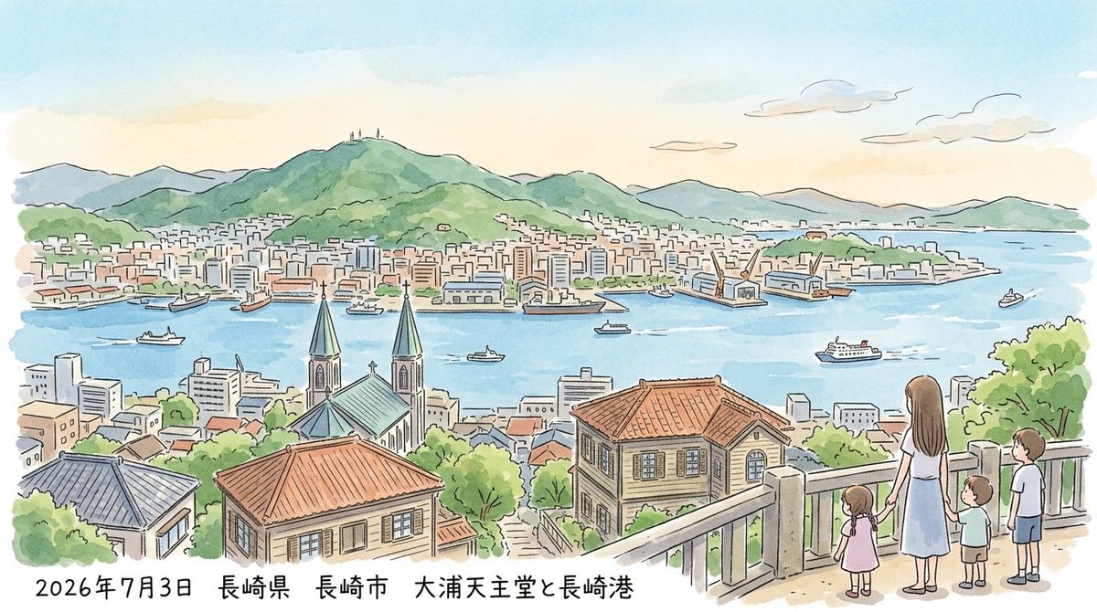lua70's tweet photo. 「天国の子供達と行く絵の中の日本旅行No.31」 https://t.co/b0NJNmBAfA