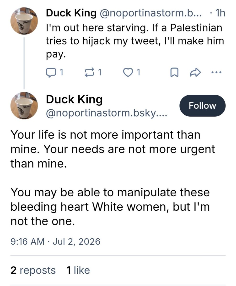 discokat56's tweet photo. @fOrGiVeNcHy @audrey75617126 And he's STILL making threatening racist posts to this day. Disgusting. He always says that he showed be allowed to say what he wants since he's unhoused. 🙄 https://t.co/vho78keRgb