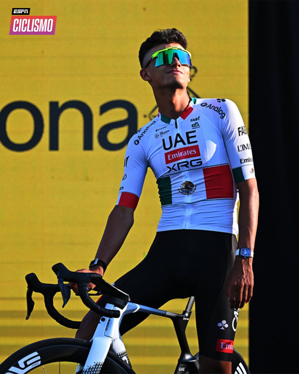 ESPNCiclismo's tweet photo. PODER LATINO. 👊

#TDF2026 https://t.co/686BeCcvXg