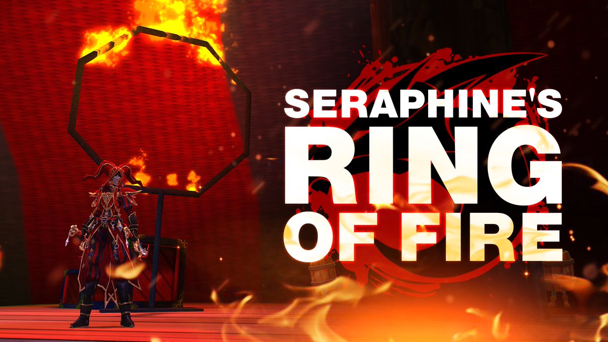 AQ3Dgame's tweet photo. THIS WEEK'S RELEASE: Step right up! Don't be shy! Seraphine's Ring of Fire awaits the brave & the bold!
🎪 Killgore's Carnival is back with fiery new challenges, spooky style, and up to 500 extra inventory spaces.
❤️‍🔥 Seraphine's Ring of Fire:
Leap through blazing hoops in Seraphine Sparkbite's newest carnival attraction! Test your timing, dodge the flames, and try not to "burn" yourself out!
🔥 Fire Wisp Pet:
Bring home your very own floating ball of fire! This adorable little flame follows you everywhere... and may or may not be silently judging your fashion choices.
🖤 Thursday-Inspired Armor Set:
It's Thursday, so it's time to dress like Amityvale's Thursday! Grab the full bundle at a discount or mix and match individual pieces to create your own spooky style.
🎒 500 More Inventory Slots:
Need more bag space? Good news! The inventory cap has expanded by 500 slots, giving collectors and crafters even more room for your treasures.
⚔️ New Treasure Chest Reward:
Come "sea" what's in the Treasure Chest pool: the Void Wave Scythe! Open those chests for a chance to wield this swirling, elemental weapon.
🌊 Wave Scythes in the Limited-Time Shop:
Three colorful Wave Scythes have washed ashore! Choose from Azure 💙, Emerald 💚, or Rose 💖 before they disappear with next month's release.
✨ Monthly Promo: Wave Scythe:
Time to make a 💦SLPASH 💦 this summer! Purchase ANY package in the Upgrade Shop to receive the exclusive Wave Scythe, and Guardians also unlock the monochrome Raw Wave Scythe bonus variant.
📚 Learn more at https://t.co/DVVfvRzFlj
#aq3d