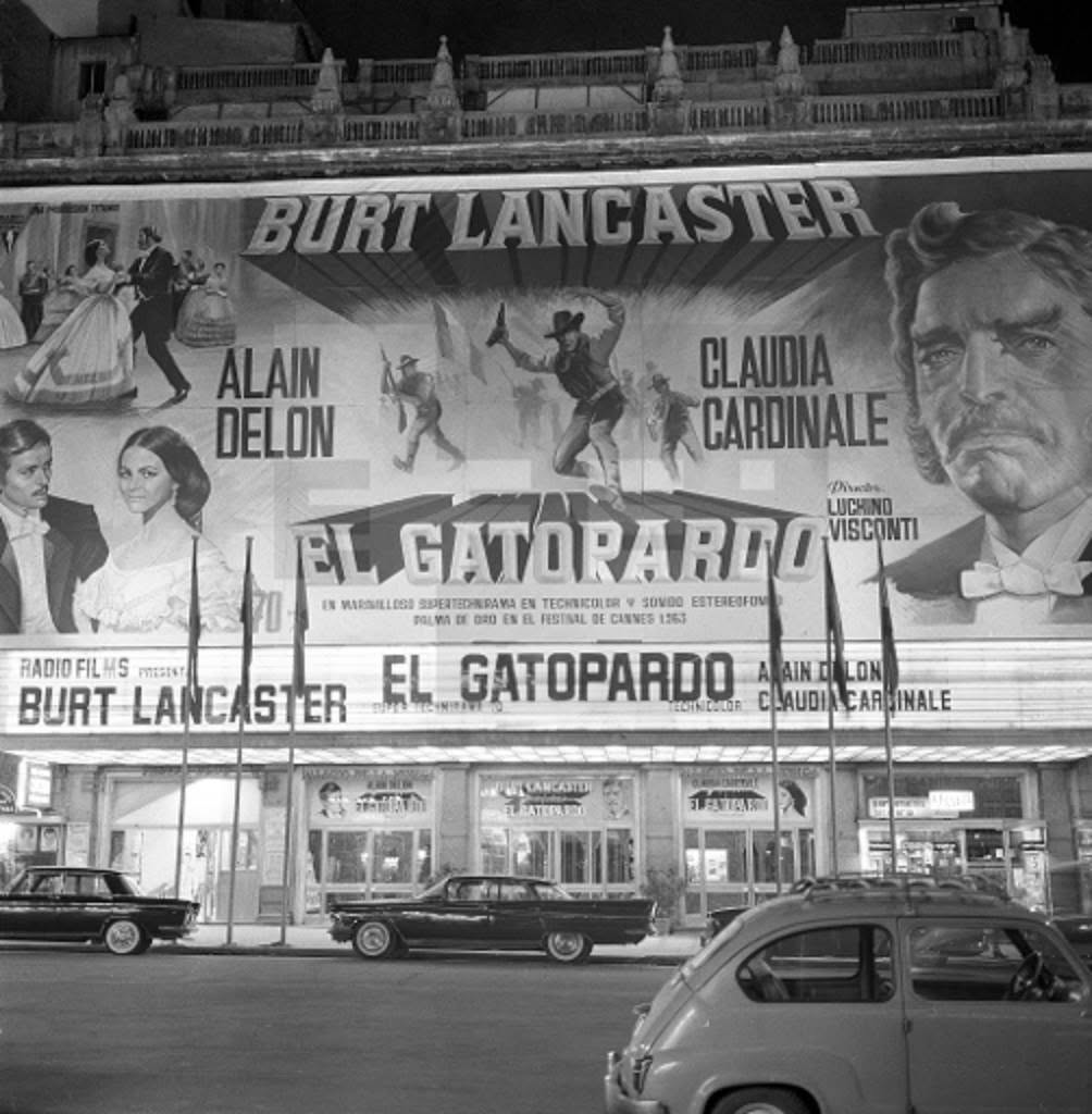 SolodelaMusica's tweet photo. INFO: 
Estamos intentando contrastar información que nos ha llegado sobre la futura actuación en el edificio.

Mientras tanto: 
Madrid, 16 de diciembre de 1963.
Estreno en el Palacio:
El Gatopardo. Director: Luchino Visconti. https://t.co/3IS9JS6qT0