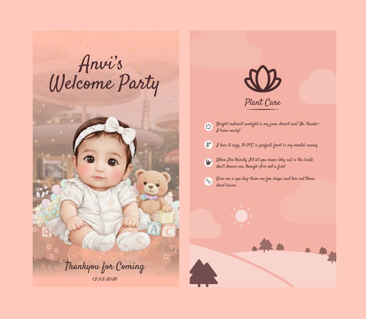 DznLakshya's tweet photo. This is the card and packaging I designed for my niece’s event.
#GraphicDesign #Designtoreality https://t.co/1iAwSTsYo2