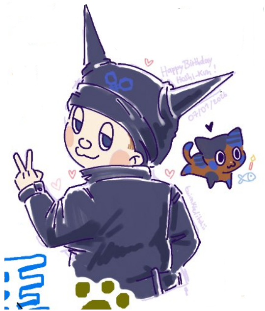 Thank you for having me! And Happy birthday Ryoma 💙🐈‍⬛