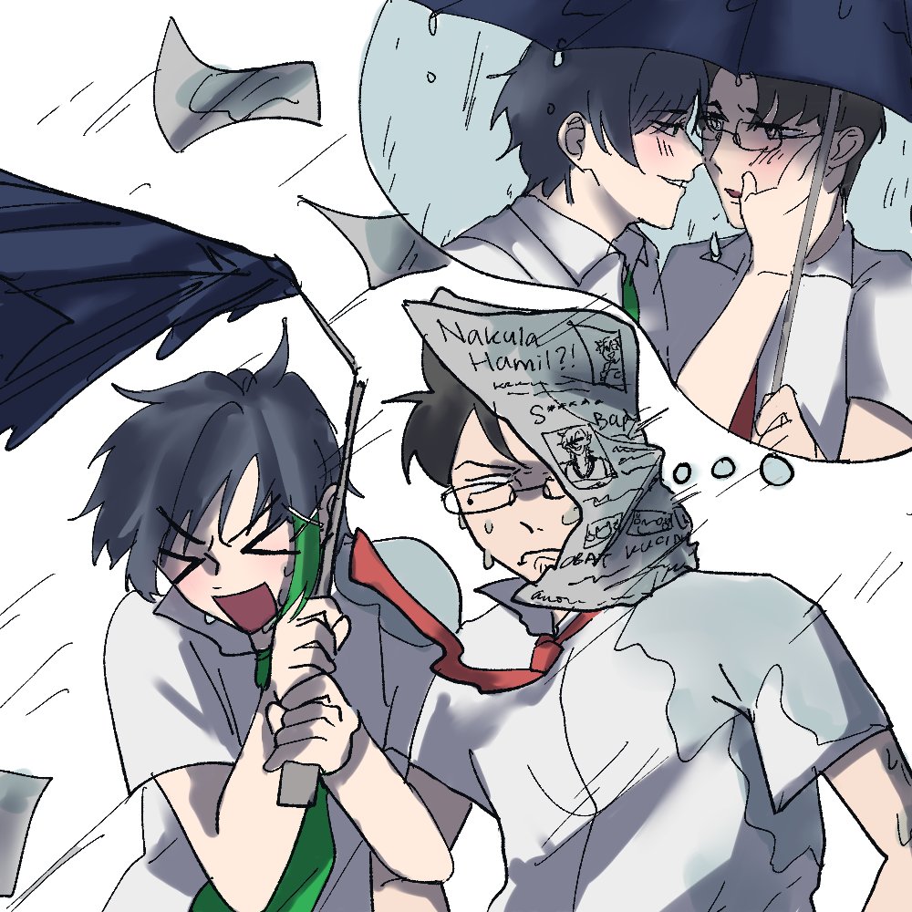 S0NN3TS's tweet photo. inimah plenger sih bukan fluff
-> highschool + rain

 #NoteSunFluffWeek #NoteSun https://t.co/obHBJuQVy7