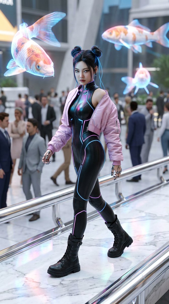 catwomanjapan's tweet photo. A little Edgerunners cosplay before Season 2 drops!

Karina as Lucy
Winter as Rebecca
Ningning as Sasha

Nano Banana Pro via AI Studio, prompts ⬇️ https://t.co/zp5yVKBSsk
