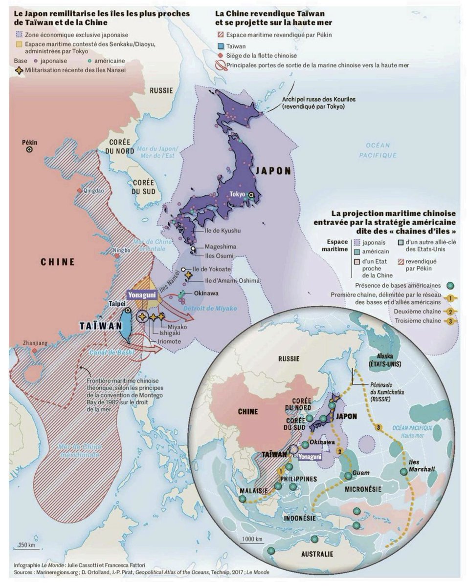 inconsolata's tweet photo. CARTOGRAFÍA » Taiwán, eje de la rivalidad marítima entre China y Japón. Un nuevo análisis geopolítico en @LM_enCartes: https://t.co/C8nVOYWtd2 https://t.co/jB2nfx0CT4