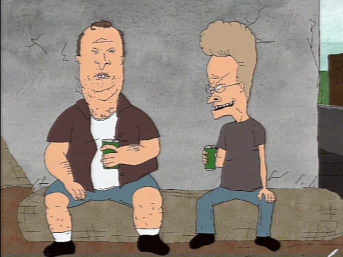 za5aurus's tweet photo. Old Beavis and Butt-Head if they were also 90's styled and stuff 
(i did this one before the beavis and fire art i just wasn't that proud of it) 
#beavisandbutthead #bnbh https://t.co/MP2FP8yhOH