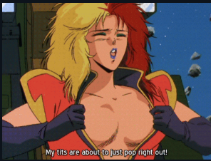 GundamMoments's tweet photo. Today is July 2nd, which means it's the birthday of the super loveable crazy chick with a big bosom from Axis, Chara Soon https://t.co/FxSw6aVnik