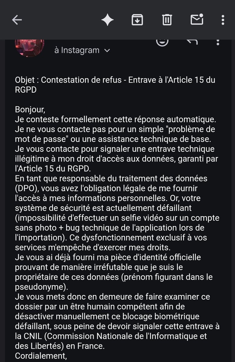 NotWayzer_'s tweet photo. Ensuite j'ai reçu un mail automatique mais ne vous inquiétez pas. Regardez la suite. Je vais screen pour que ca soit plus rapide. https://t.co/kgxFfjReze