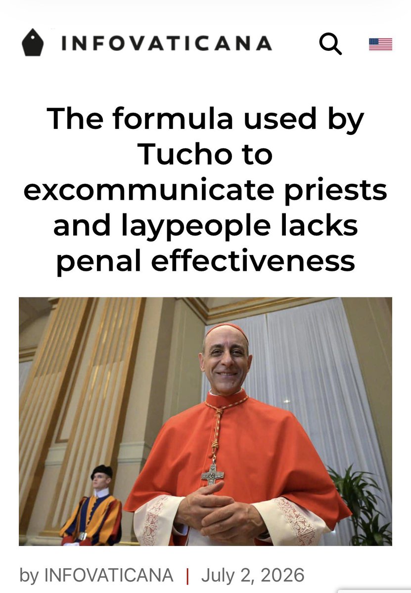 BigModernism's tweet photo. They can’t even excommunicate correctly. All of their “excommunications” for priests and laypeople are absolutely null and utterly void.

https://t.co/JxmEW0Colr https://t.co/UMCaLs2aD5