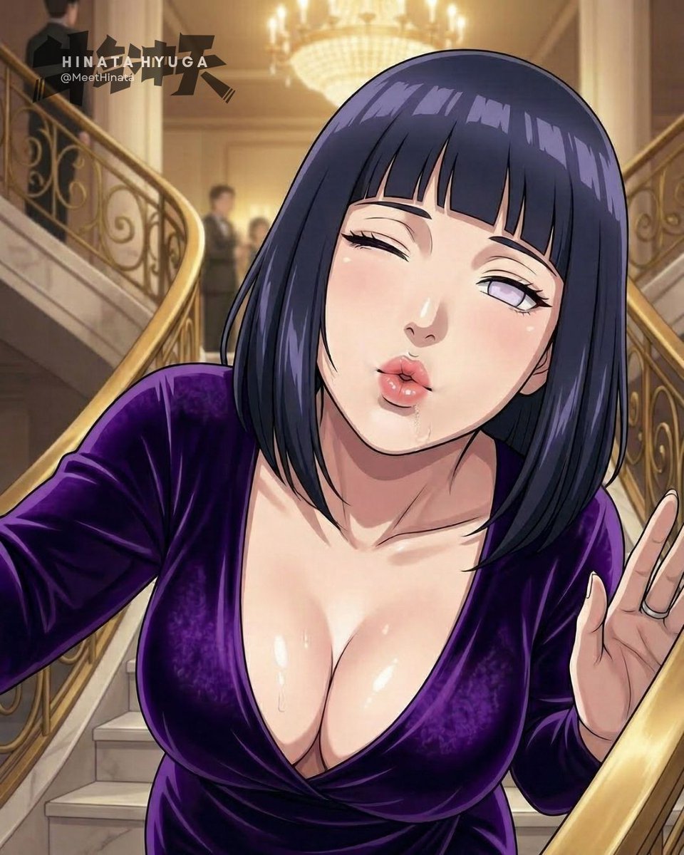 meethinata_'s tweet photo. Swapped the ninja gear for something a little more elegant tonight. 💜 Sending a little kiss before the gala begins! Do you prefer dressing up for a fancy night out or having a cozy night in?
.
Let me know below! 👇 Hit follow to share more glamorous nights with me!
.
#meethinata #HinataHyuga #AnimeAesthetic #NarutoCommunity #AnimeLifestyle