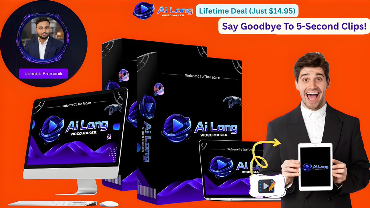 IgnivaReview's tweet photo. AI Long Video Creator Lifetime Deal (Just $14.95): Say Goodbye To 5-Second Clips!
Read More: https://t.co/IU3mkZ37E5
#AILongVideoCreator #AILongVideoCreatorReview #AILongVideoCreatorLifetimeDeal #AIVideoGenerator #LongAIVideo #TextToVideo #Kling3 #GoogleVeo #RunwayGen4 #FacelessY https://t.co/1FObkLs6Mb