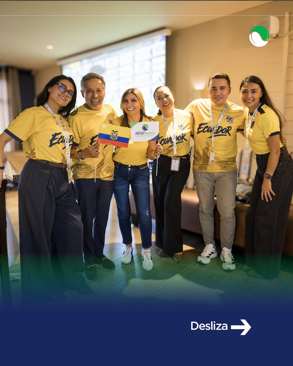 Phytopharma_ec's tweet photo. 🤝Las alianzas más valiosas nacen de aquellos momentos que nos permiten fortalecer la confianza mutua.

En #CorporaciónPhytopharma creemos que las grandes relaciones se consolidan a través de experiencias que nos acercan a quienes comparten nuestro propósito de generar bienestar. https://t.co/Z4azz5yu5Q