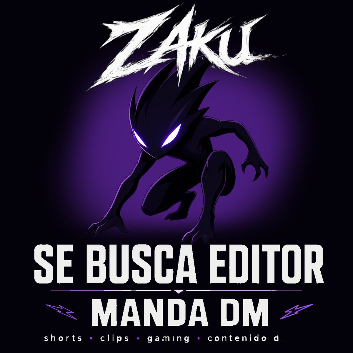 ZakuGGs's tweet photo. ZAKU está buscando editores.
Buscamos gente para clips, shorts, gaming y contenido digital.
Si te interesa, manda DM con:

🟣portafolio o ejemplos
🟣tarifa aproximada
🟣disponibilidad
🟣tipo de contenido que editas

Tags: Editor, Busco editor https://t.co/M2hPR2x5qU