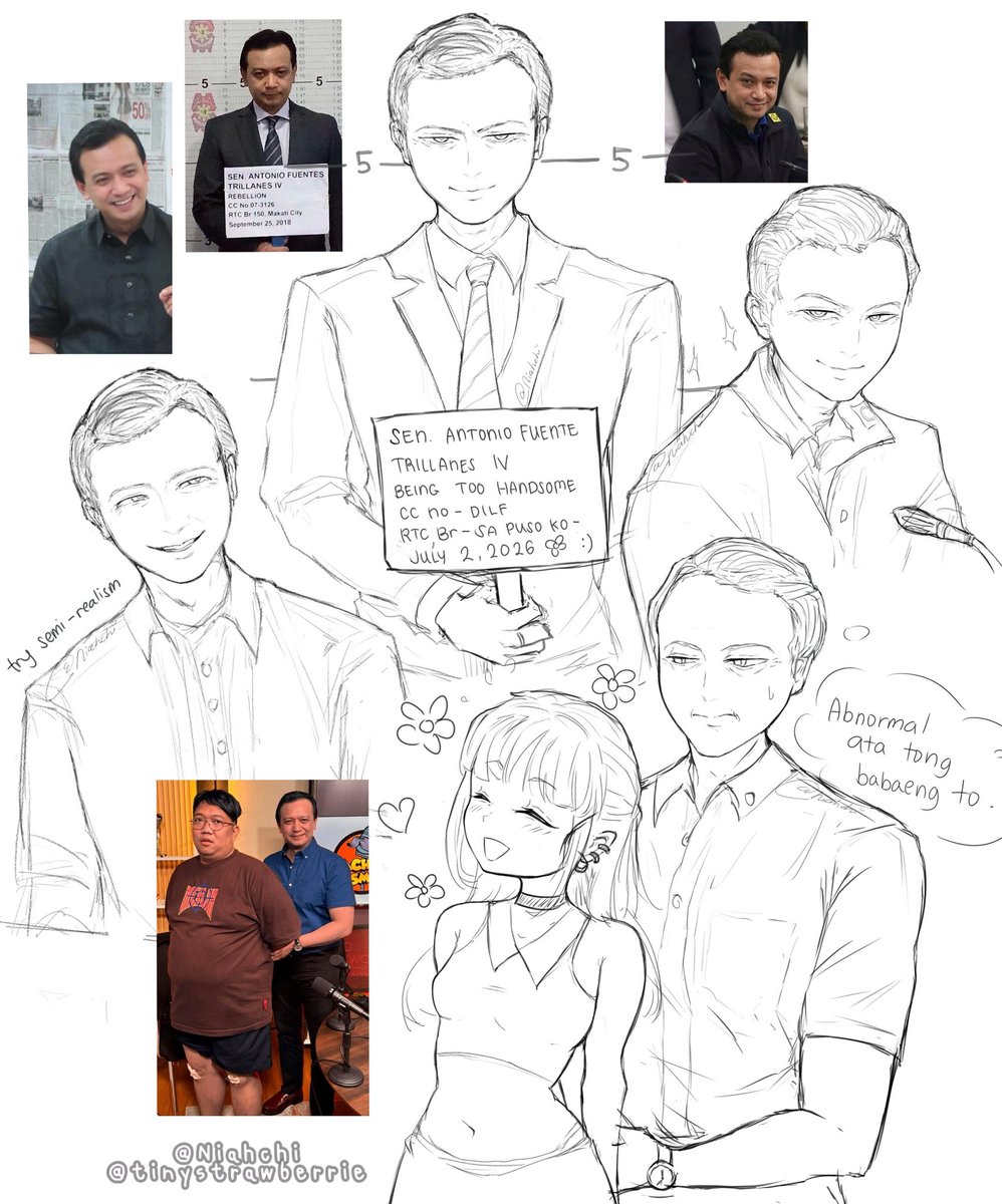 tinystrawberrie's tweet photo. Wala na. I’m slipping into this fixation 😭 delulu na ako huhu—

#art #phart #sonny #sonnytrillanes #trillanes #sentri #fanart #sketch #yumeship #delulu #antoniotrillanes https://t.co/Ht5UGjn49I
