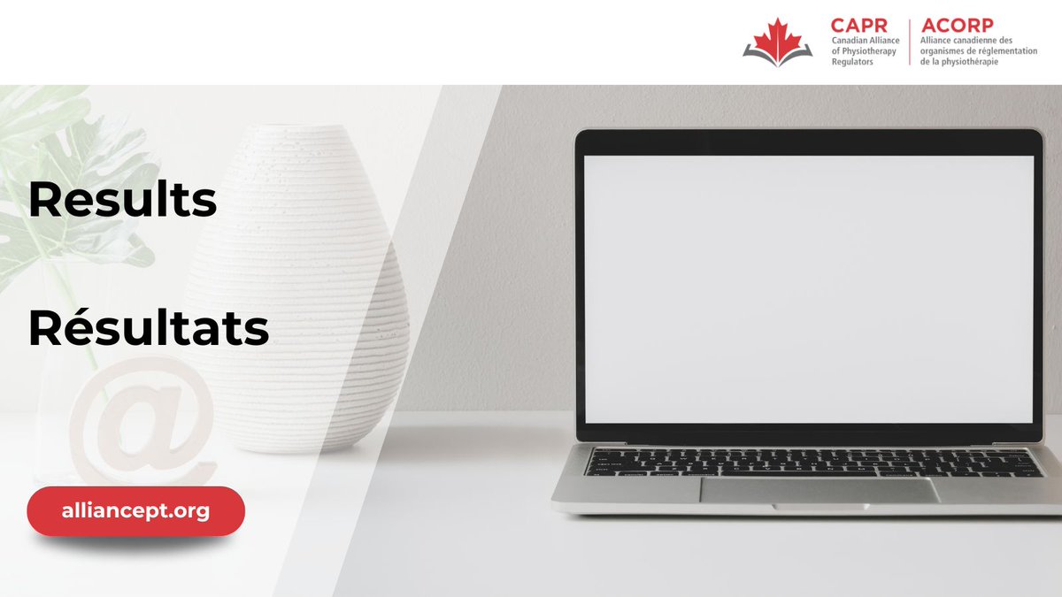 CAPR_alliancept's tweet photo. Results of the Canadian Physiotherapy Examination (CPTE) were emailed today to candidates who took the exam in May. (1/2) https://t.co/f39P9xm1Is